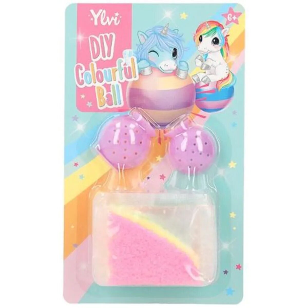 Depesche Ylvi DIY Colourful Ball, 1 Stück, 4-fach sortiert