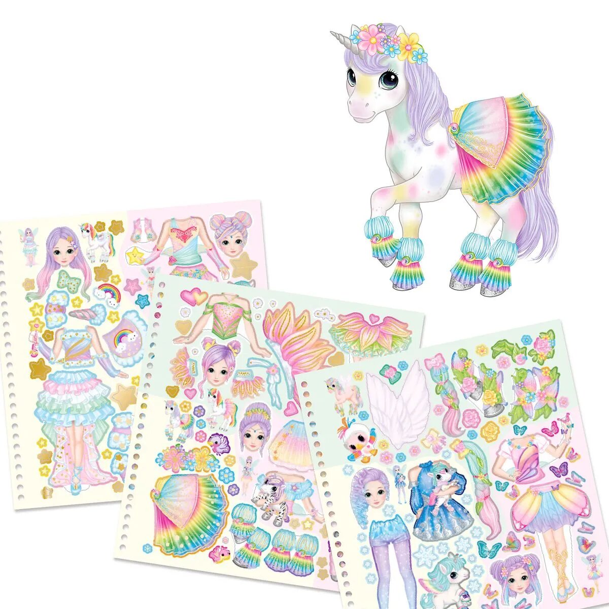 Depesche Ylvi Dress Me Up Stickerbuch