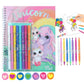 Depesche Ylvi Malbuch mit Stifte-Set