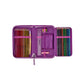 DerDieDas ErgoFlex Easy Schulranzen-Set Purple Dots