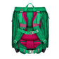 DerDieDas ErgoFlex MAX Schulranzen-Set Exklusiv LED Paisley Green