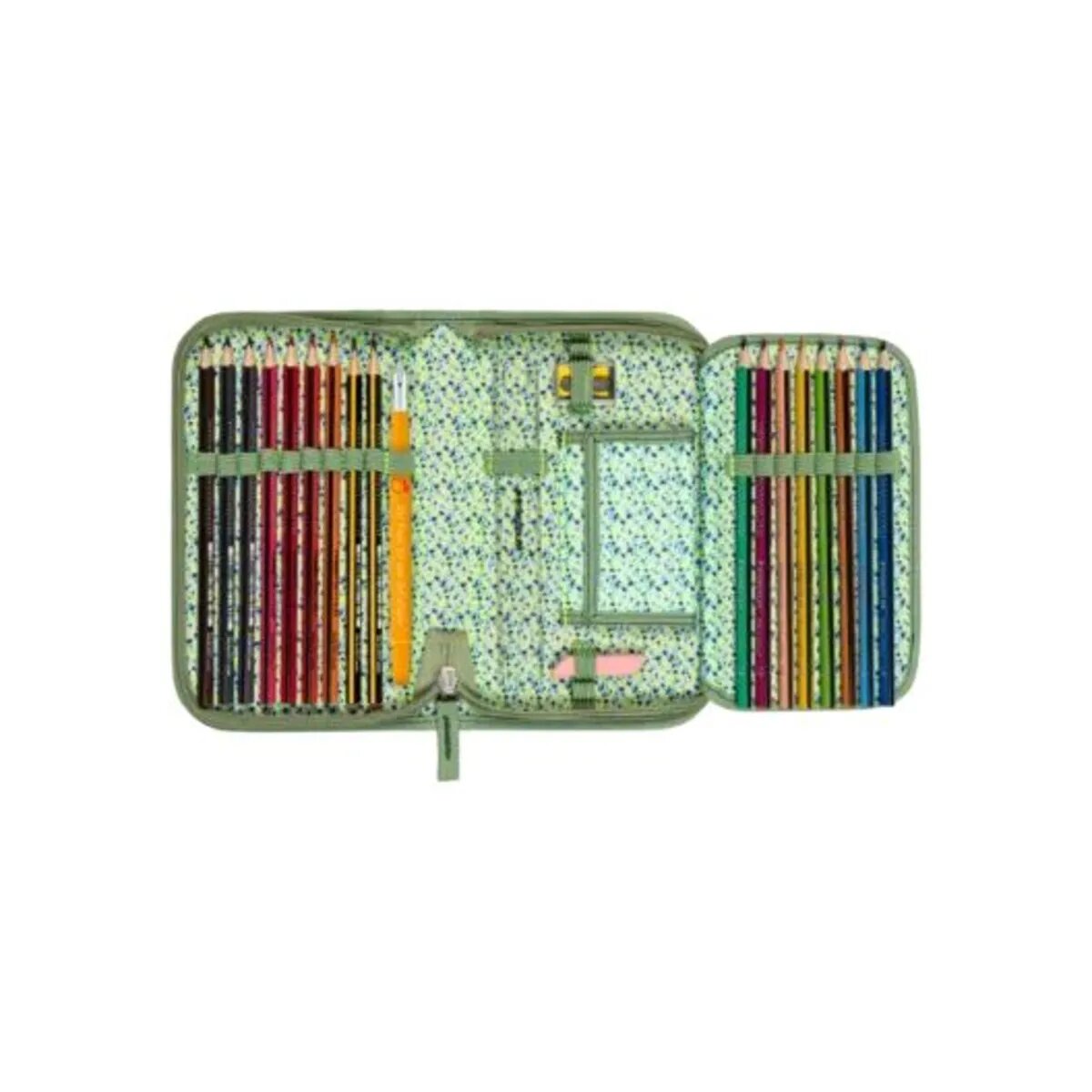 DerDieDas Schulranzen-Set ErgoFlex Easy Exklusiv ECO Green Planet, 5-teilig