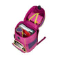 DerDieDas Schulranzen-Set ErgoFlex Easy Exklusiv Superflash Pink Mermaid, 5-teilig