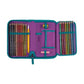 DerDieDas Schulranzen-Set ErgoFlex Easy Exklusiv Superflash Fairy Flower