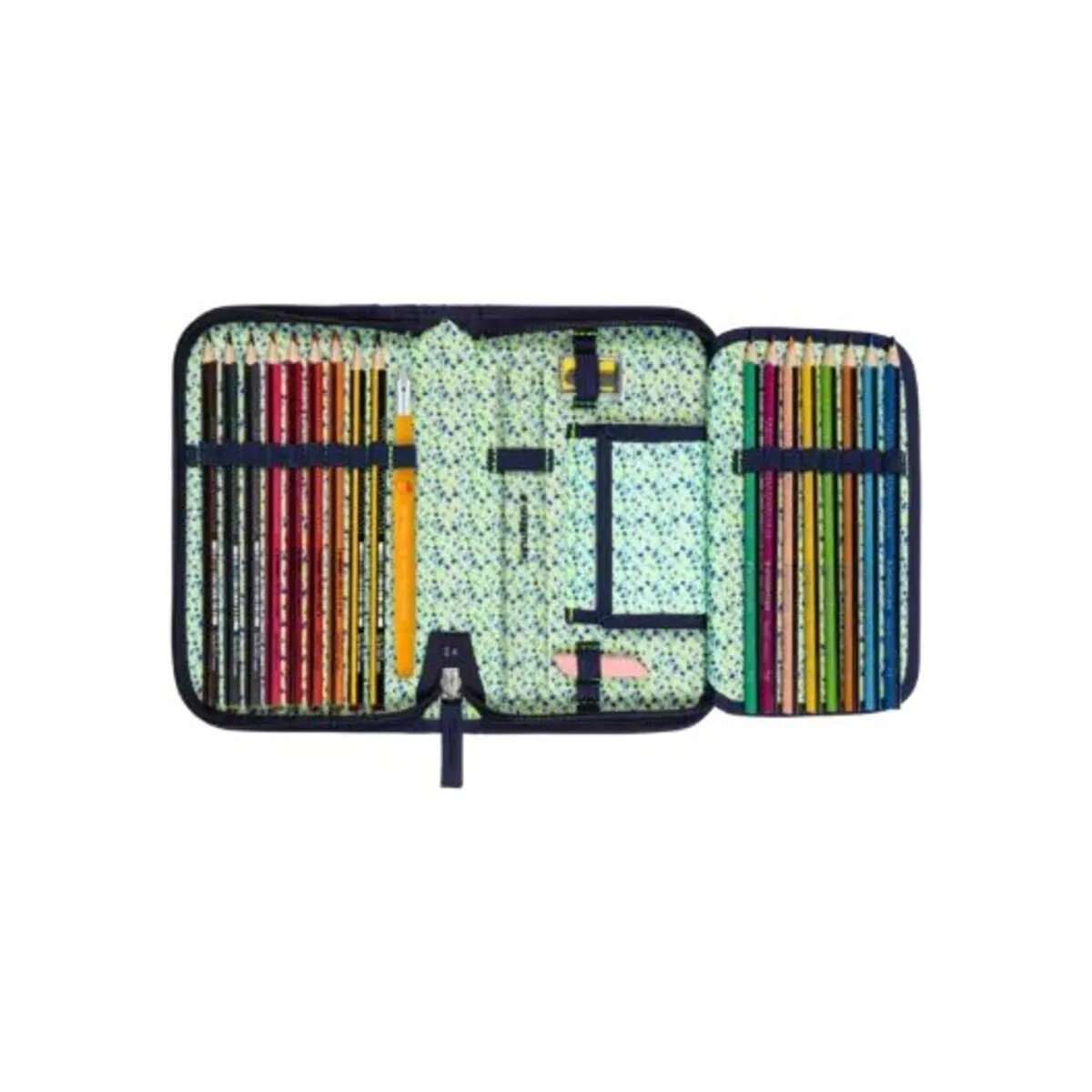 DerDieDas Schulranzen-Set ErgoFlex Easy Exklusiv ECO Blue Planet, 5-teilig