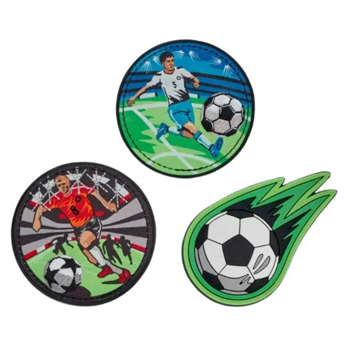 DerDieDas Schulranzen-Set Ergoflex Max Soccer Green, 5-teilig