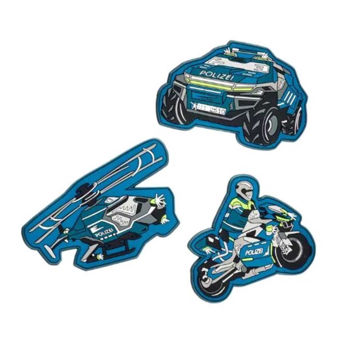 DerDieDas Schulranzen-Set Ergoflex Max Blue Speed, 5-teilig