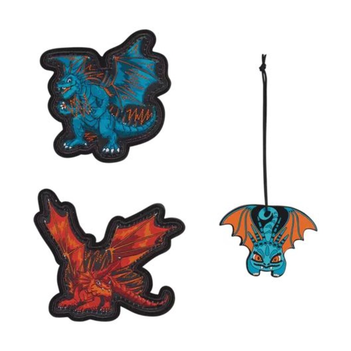 DerDieDas Schulranzen-Set ErgoFlex MAX Exklusiv LED Dragon Moon