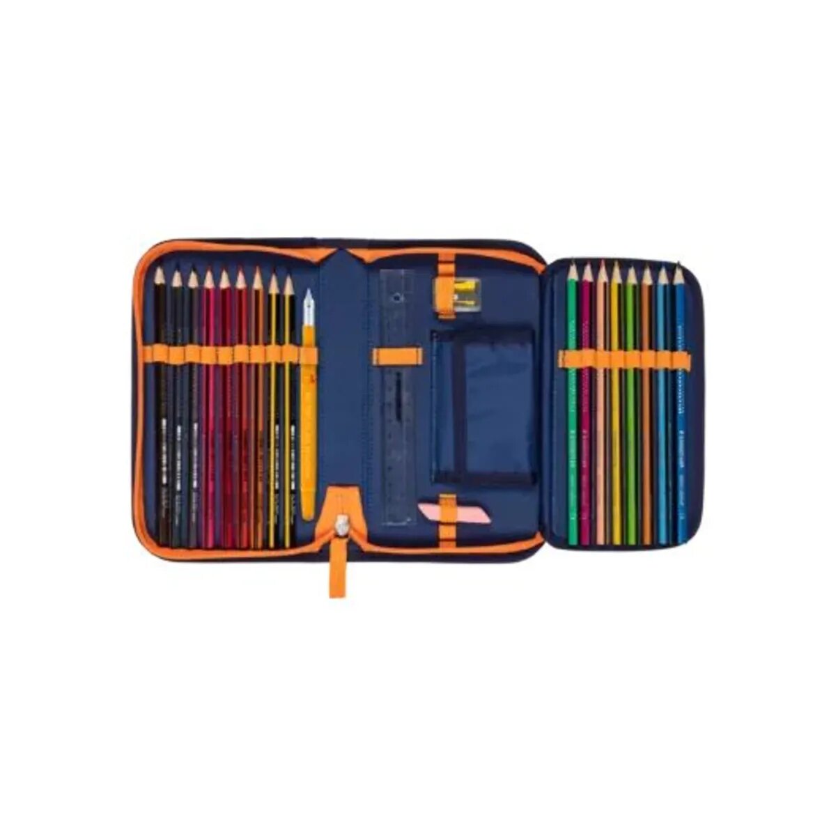 DerDieDas Schulrucksack-Set ErgoFlex Exklusiv Superflash Supercar, 5-teilig