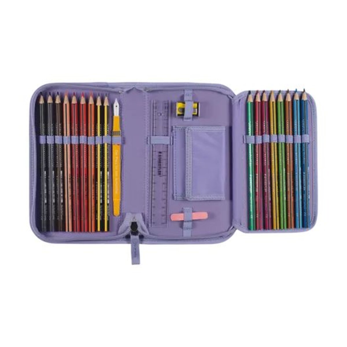 DerDieDas Schulrucksack-Set ErgoFlex Hippie Hair