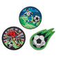 DerDieDas Schulrucksack-Set Ergoflex Soccer Green, 5-teilig