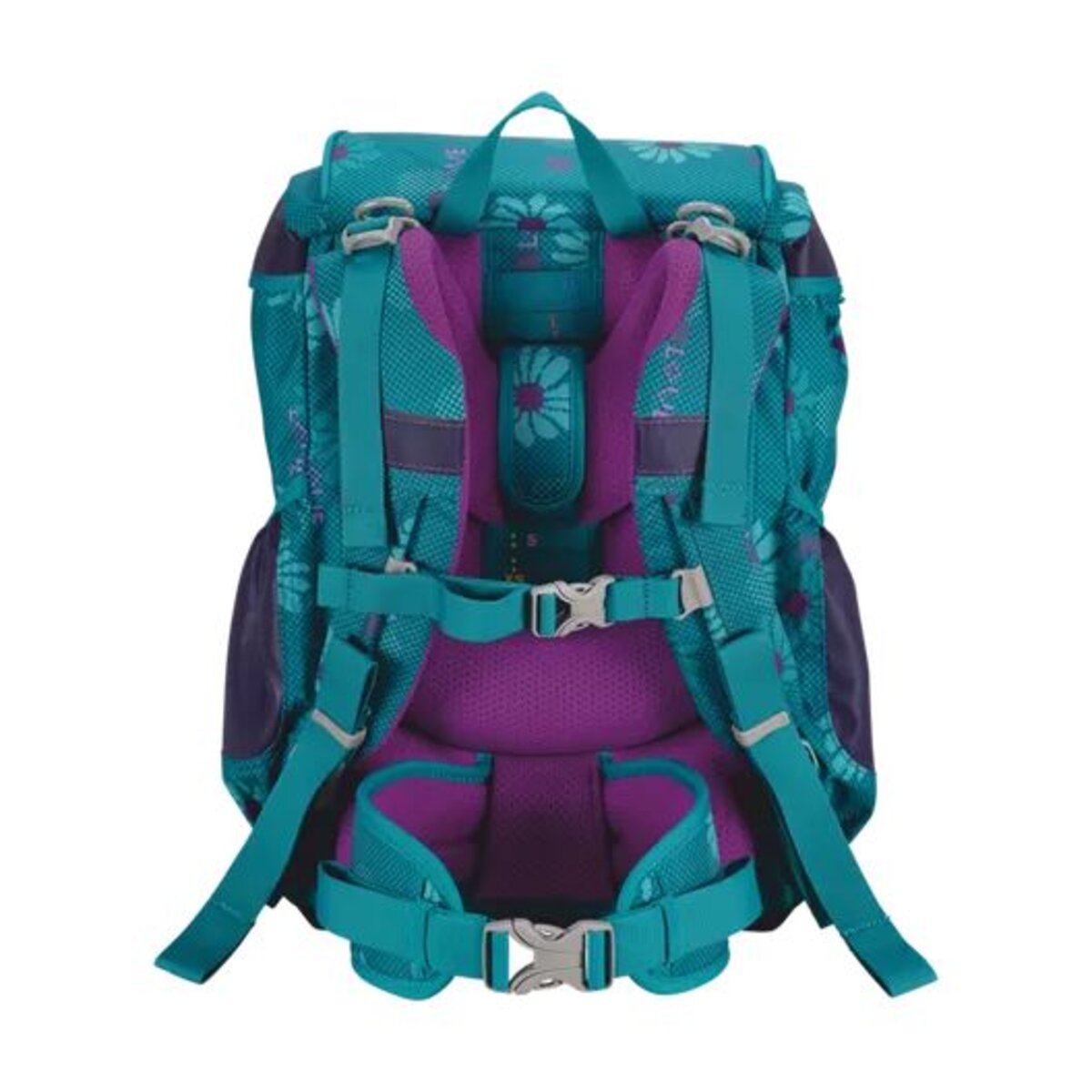 DerDieDas Schulrucksack-Set ErgoFlex Exklusiv Superflash Fairy Flower