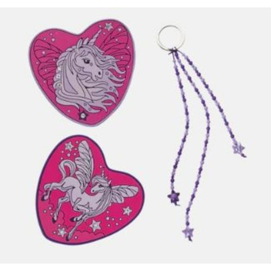 DerDieDas Wechselbuttons 3er Set Pretty Unicorn