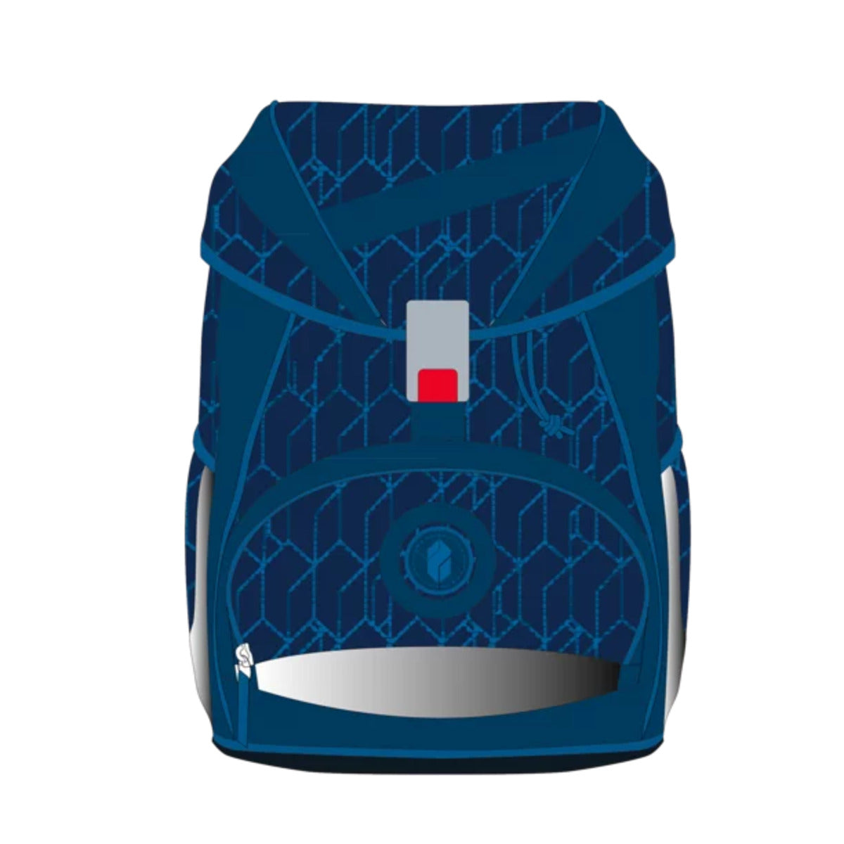 DerDiesDas Schulranzen-Set Ergoflex Superlight Blue Speed, 5-teilig