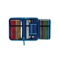 DerDiesDas Schulranzen-Set Ergoflex Superlight Blue Speed, 5-teilig