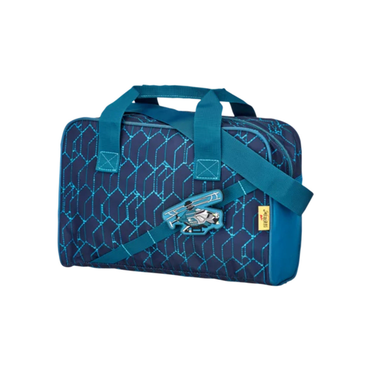 DerDiesDas Schulranzen-Set Ergoflex Superlight Blue Speed, 5-teilig