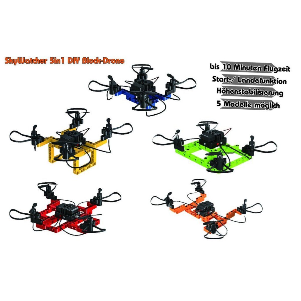 df Models SkyWatcher 5in1 DIY Block Drohne - RTF