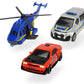 Dickie Toys SOS Serie dickie-police Chase mit 2 Fahrzeugen und 1 Heli