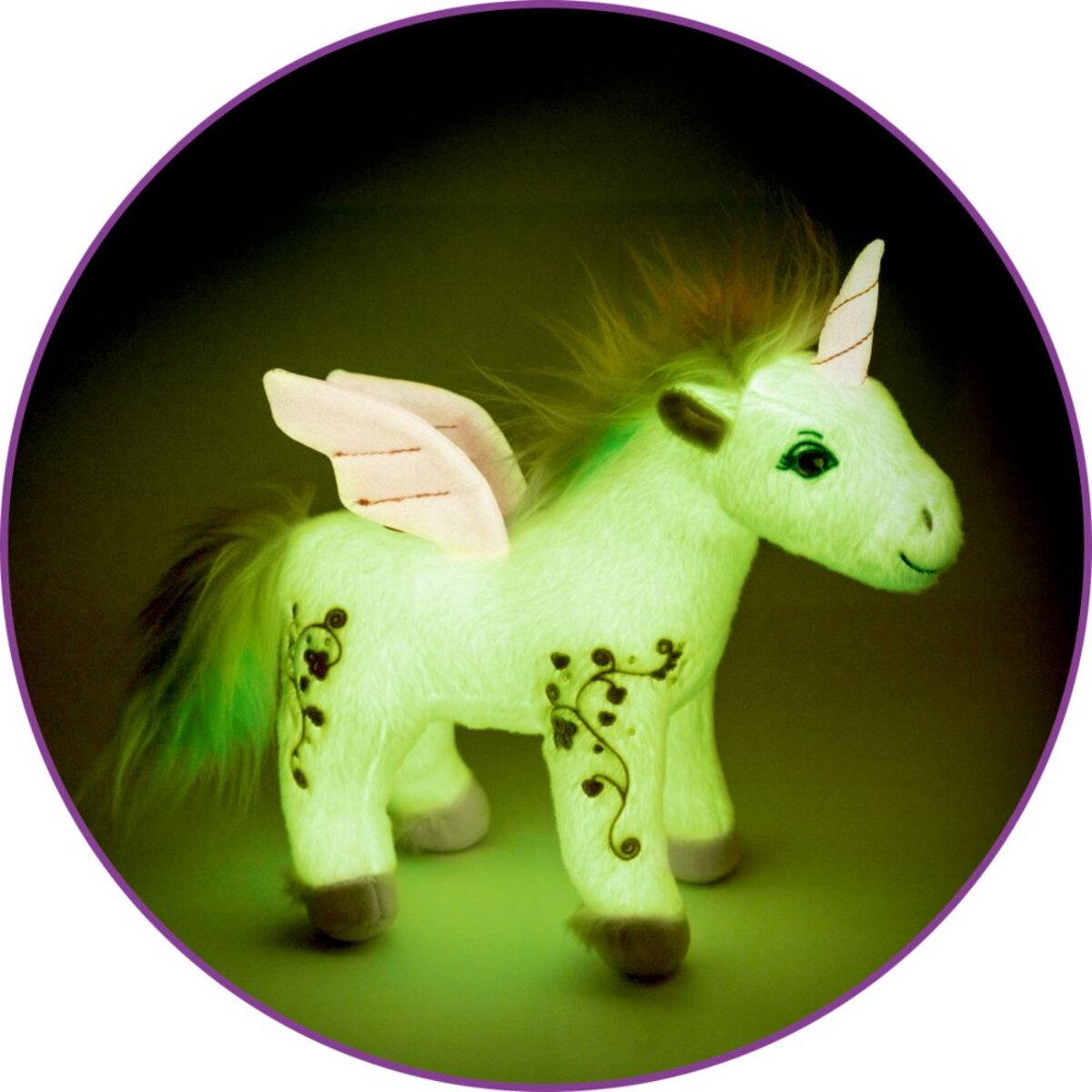 Die Spiegelburg Leuchtendes Einhorn Luna - Einhorn-Paradies