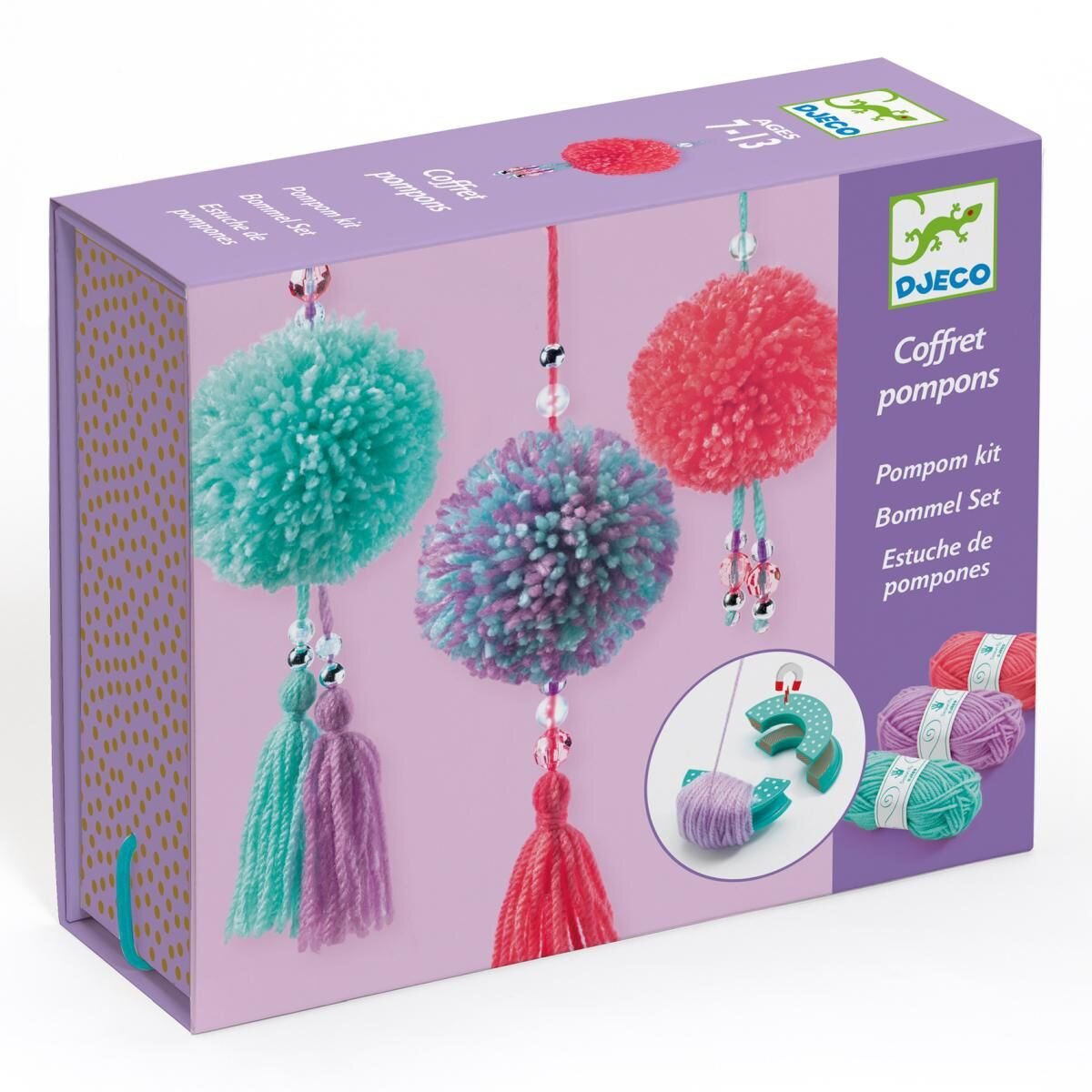 Djeco Pompom Maker: Bommel - Anhänger
