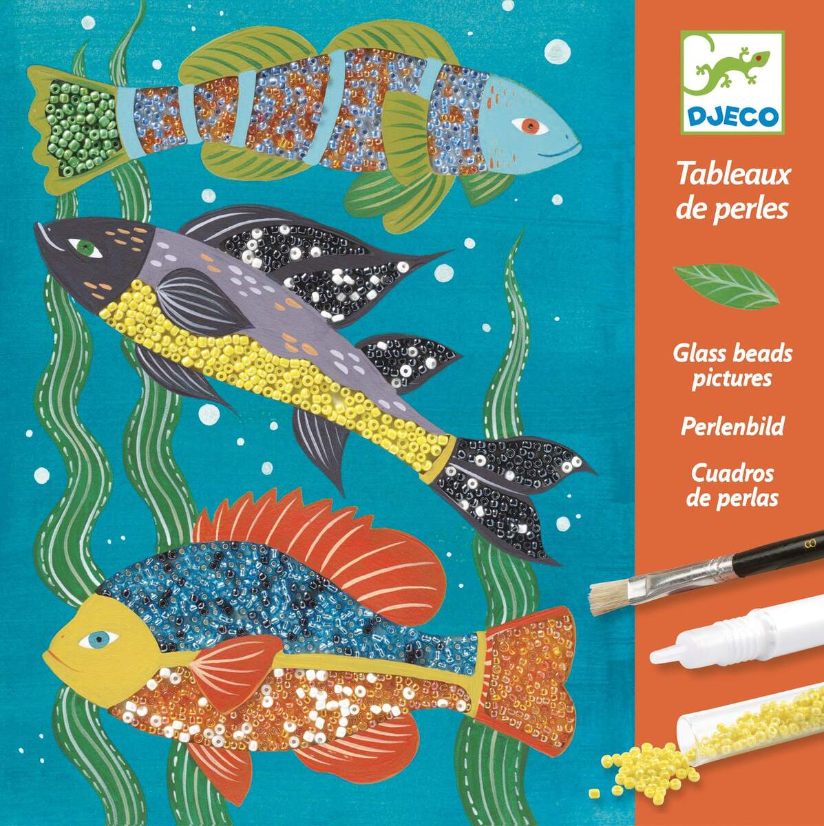 Djeco Perlenbilder mit Fischen