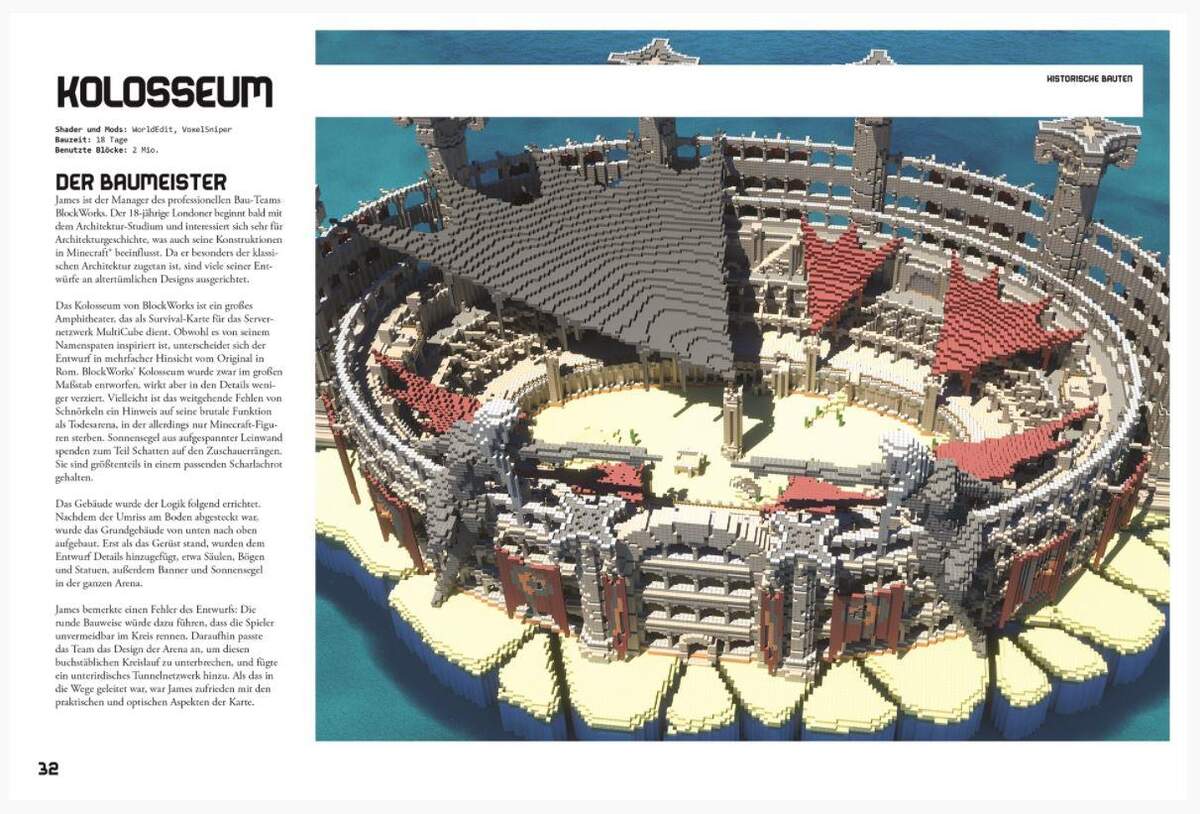 DK Verlag Meisterwerke bauen in Minecraft