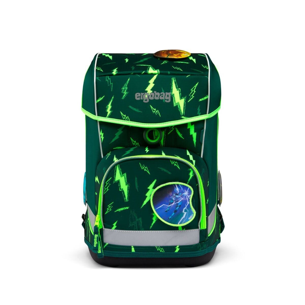 ergobag cubo light Schulranzen-Set Bärtastisch