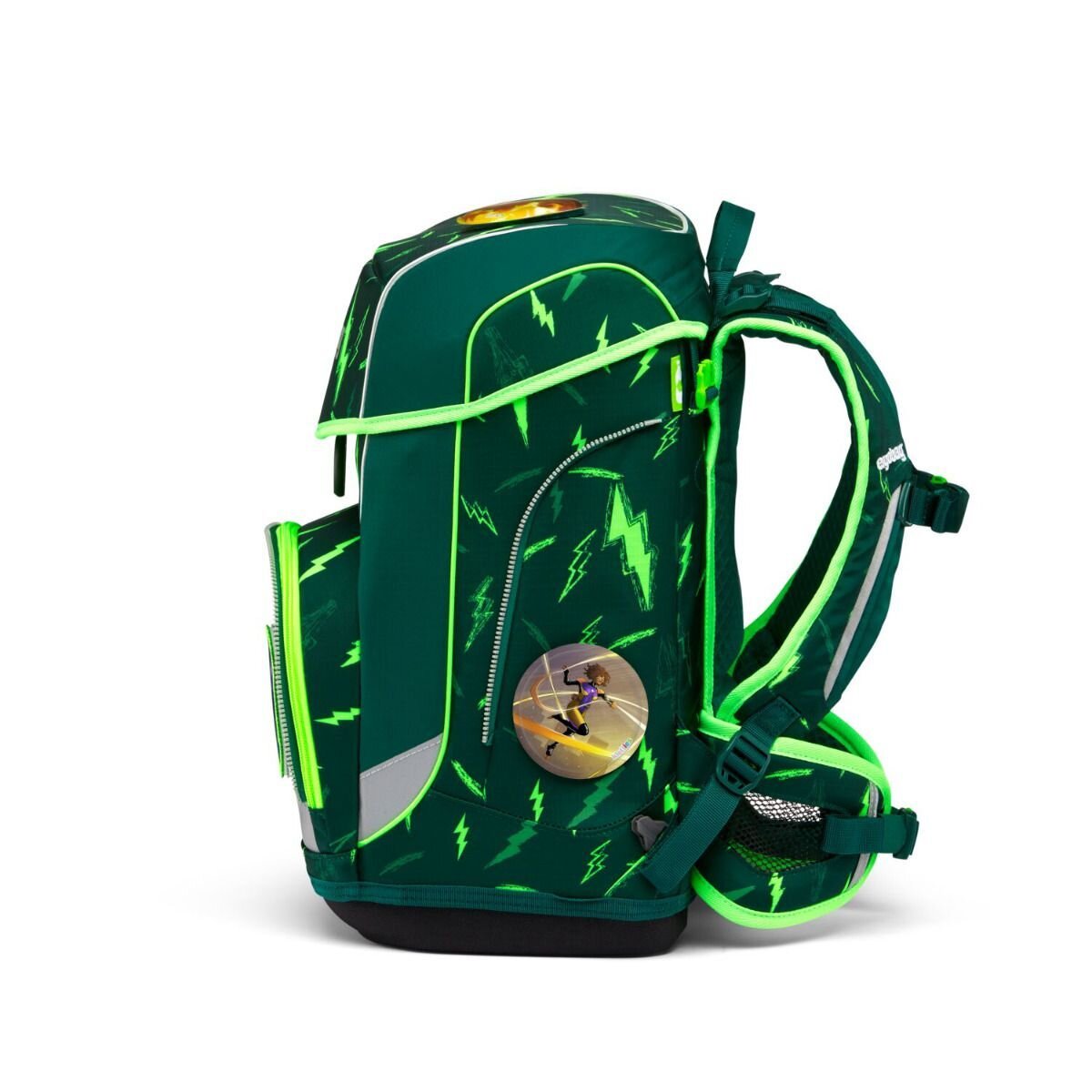 ergobag cubo light Schulranzen-Set Bärtastisch