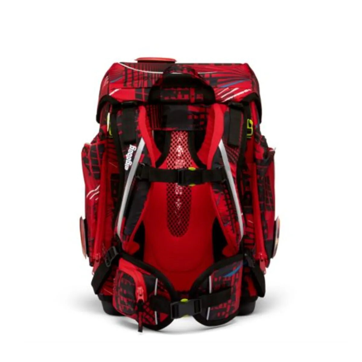ergobag CUBO MAIN Schulrucksack-Set AlarmBärreitschaft, 5-teilig