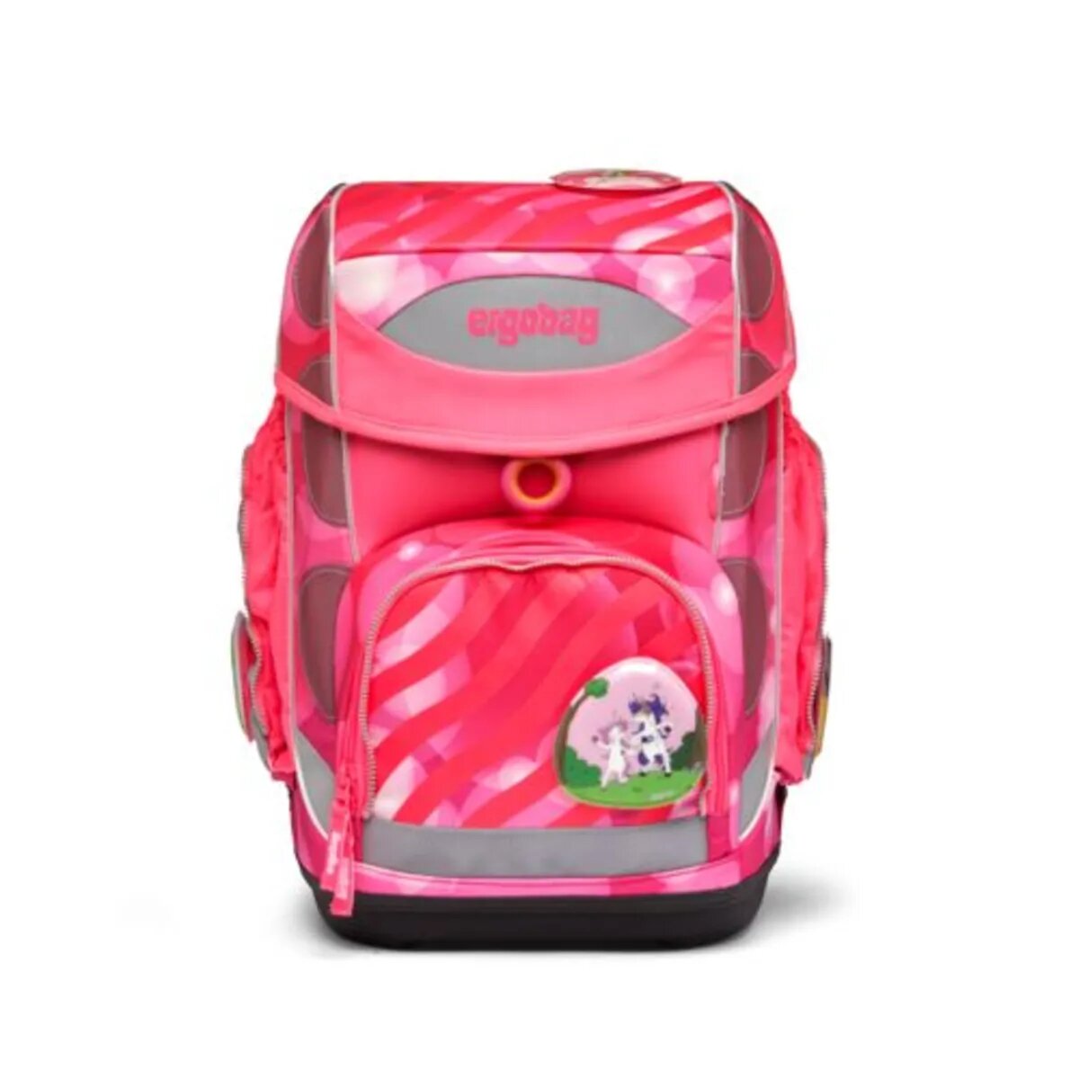 ergobag CUBO SPECIAL Schulrucksack-Set KuntBärbuntesEinhorn, 5-teilig
