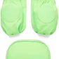 ergobag Fluoreszierendes LED Seitentaschen-Set Grün, 3-teilig