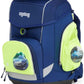 ergobag Fluoreszierendes LED Seitentaschen-Set Gelb, 3-teilig