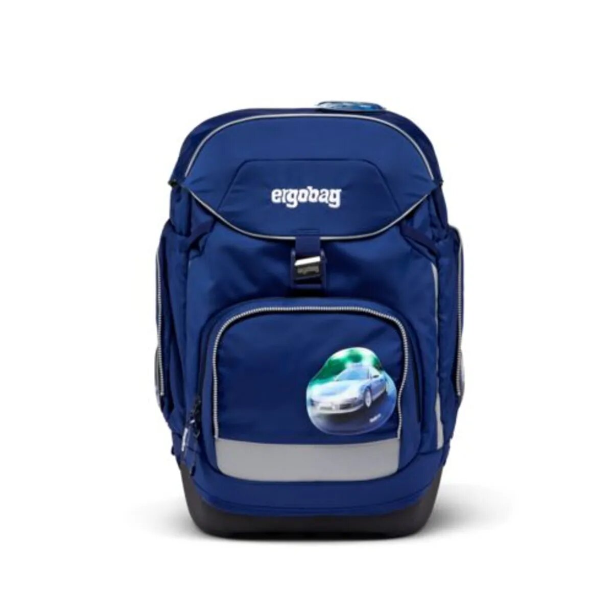 ergobag PACK Schulrucksack-Set  BlaulichtBär, 6-teilig