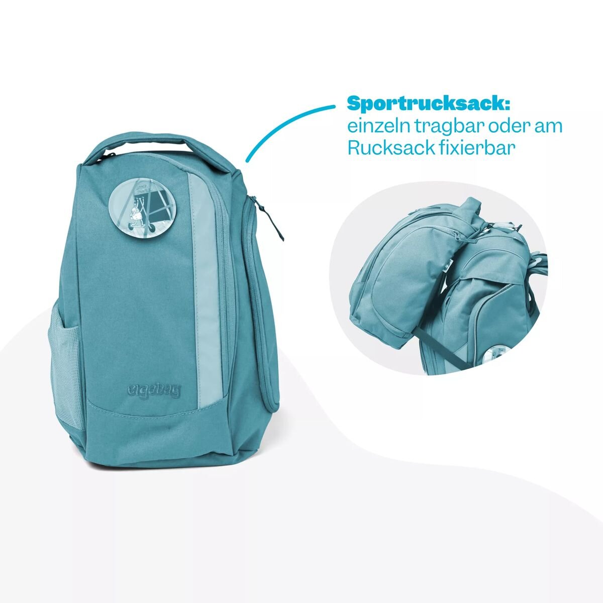 ergobag PACK Schulrucksack-Set ZitronenfaltBär