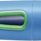 Ergonomischer Schulfüller für Linkshänder mit Anfänger-Feder A - STABILO EASYbirdy in himmelblau/grasgrün - Einzelstift - inklusive Patrone - Schreibfarbe blau (löschbar)