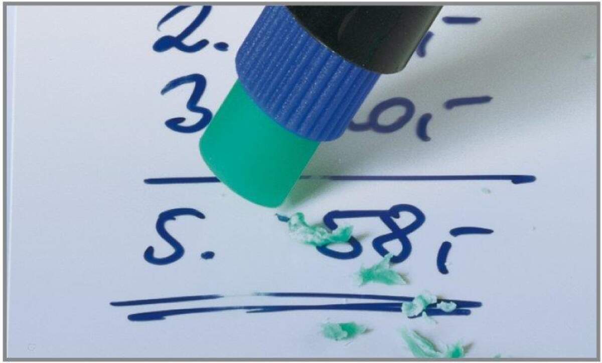 Faber-Castell Marker MULTIMARK non-permanent F, 2er Set, blau und schwarz