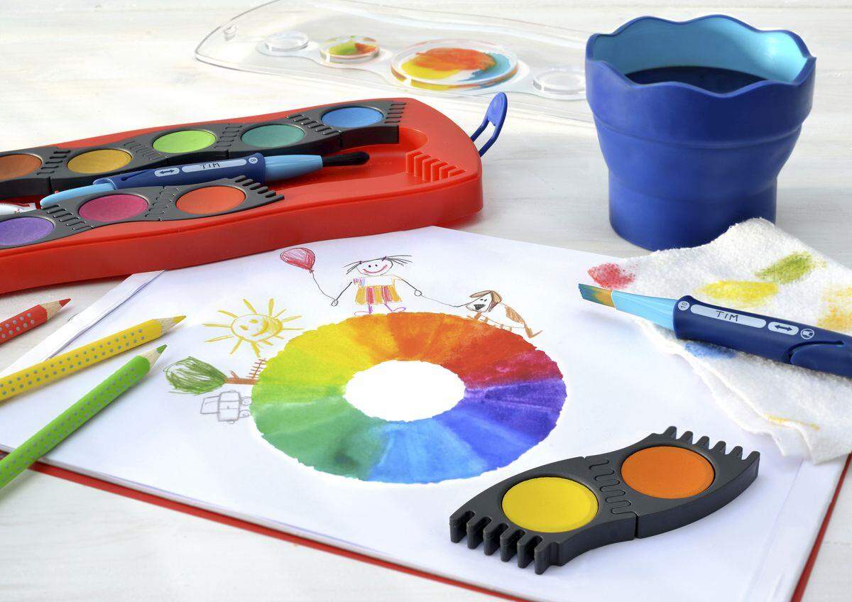 Faber-Castell Zeichenblock A4 perforiert FSC-Mix, 20 Blatt