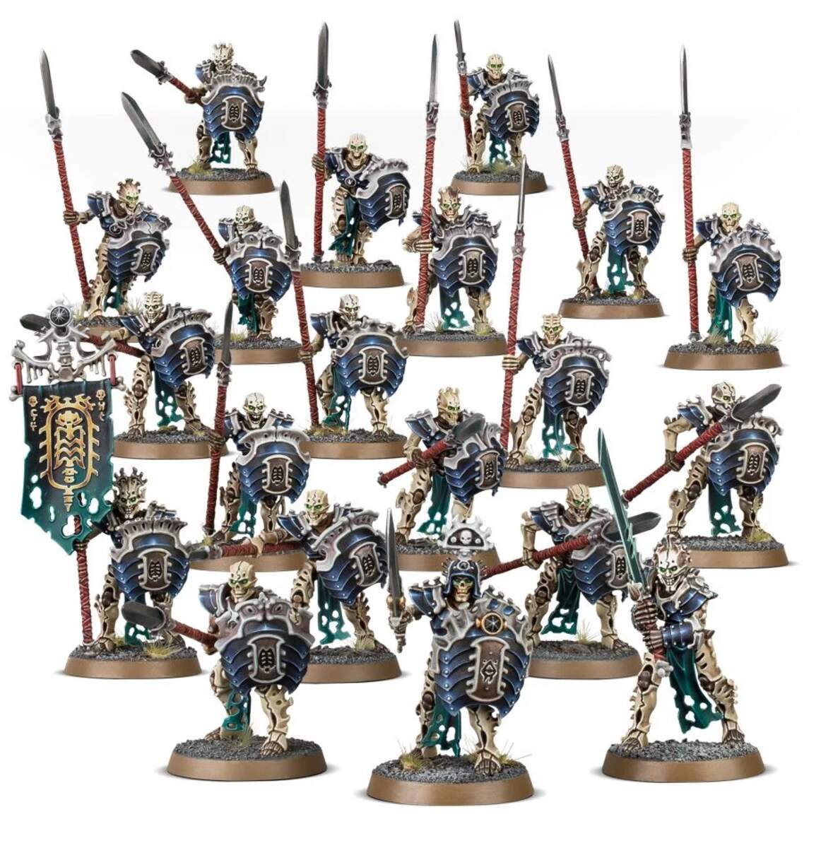 Games Workshop Warhammer Age of Sigmar Ossiarch Bonereapers Mortek Guard
