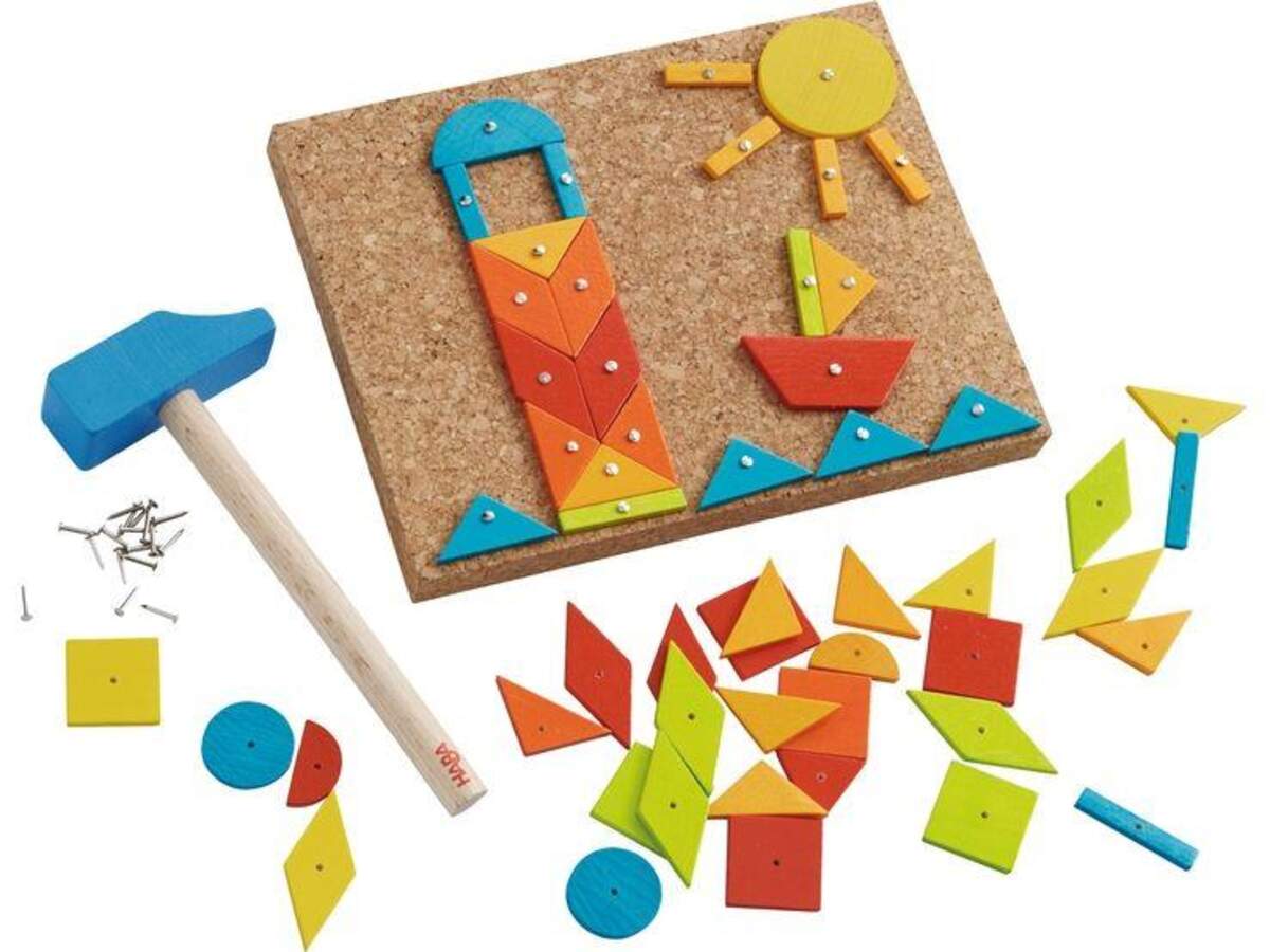 HABA 302963 Nagelspiel Kunterbunt