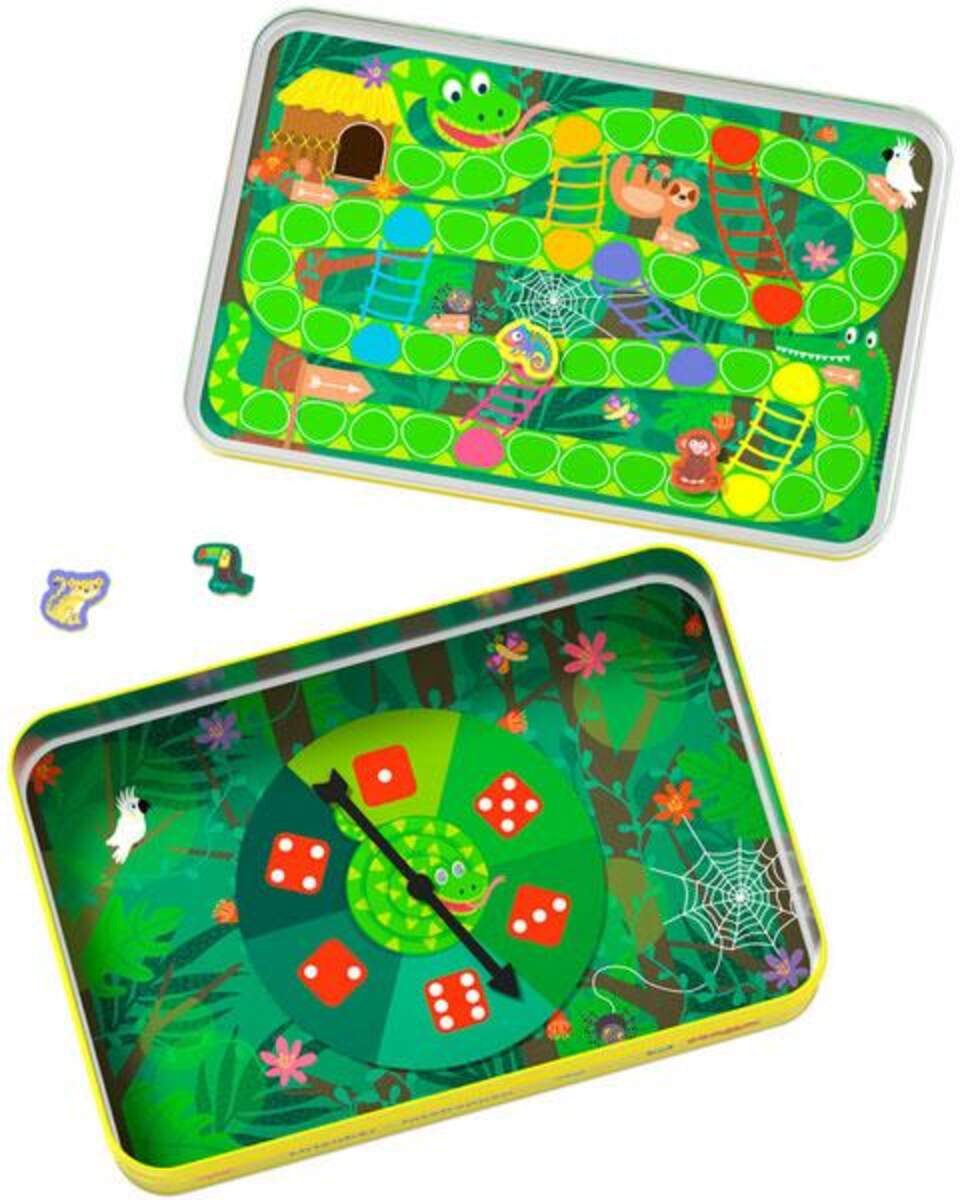 HABA 306047 Dschungel-Leiterspiel