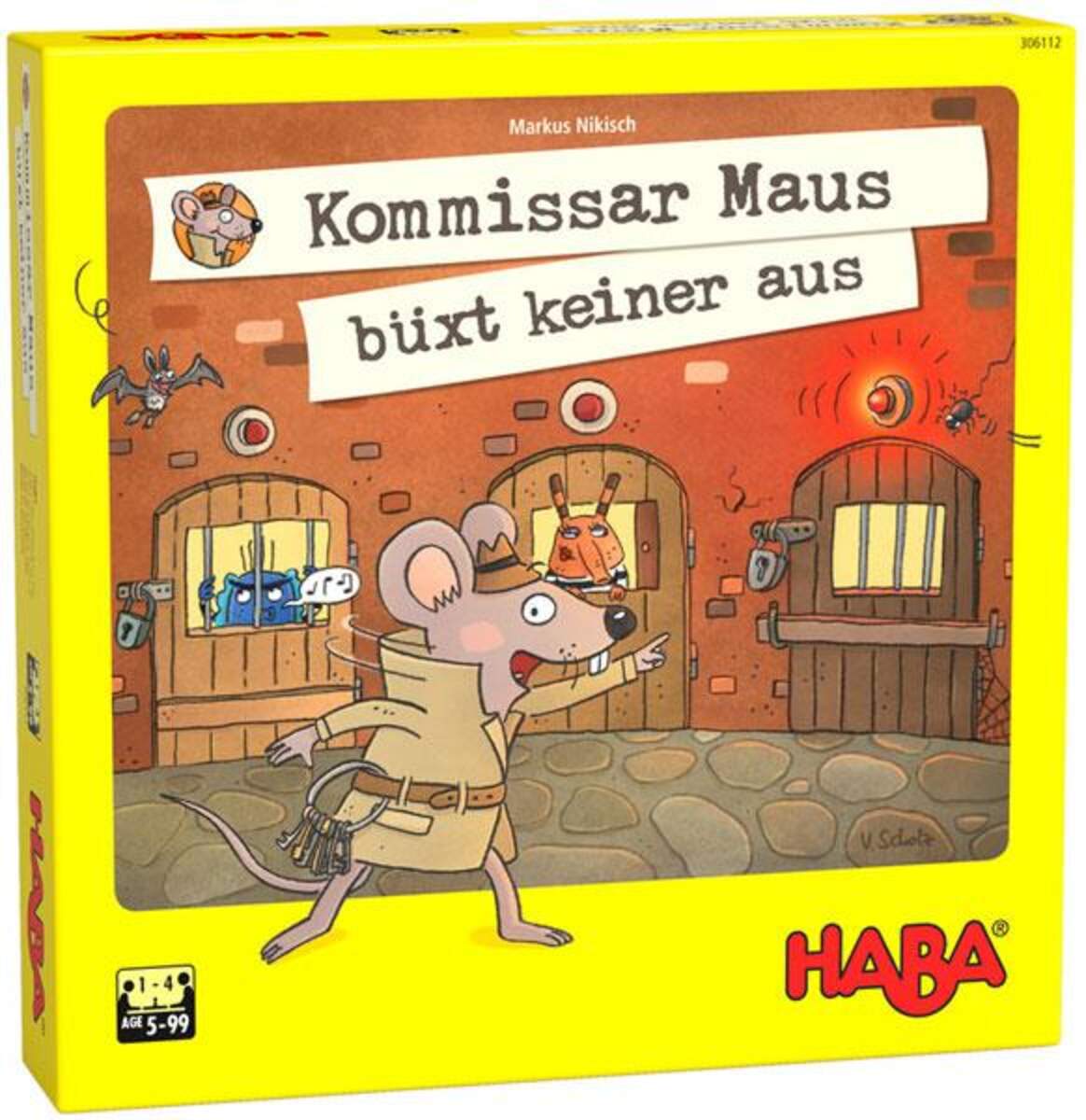 HABA 306112 Kommissar Maus büxt keiner aus!