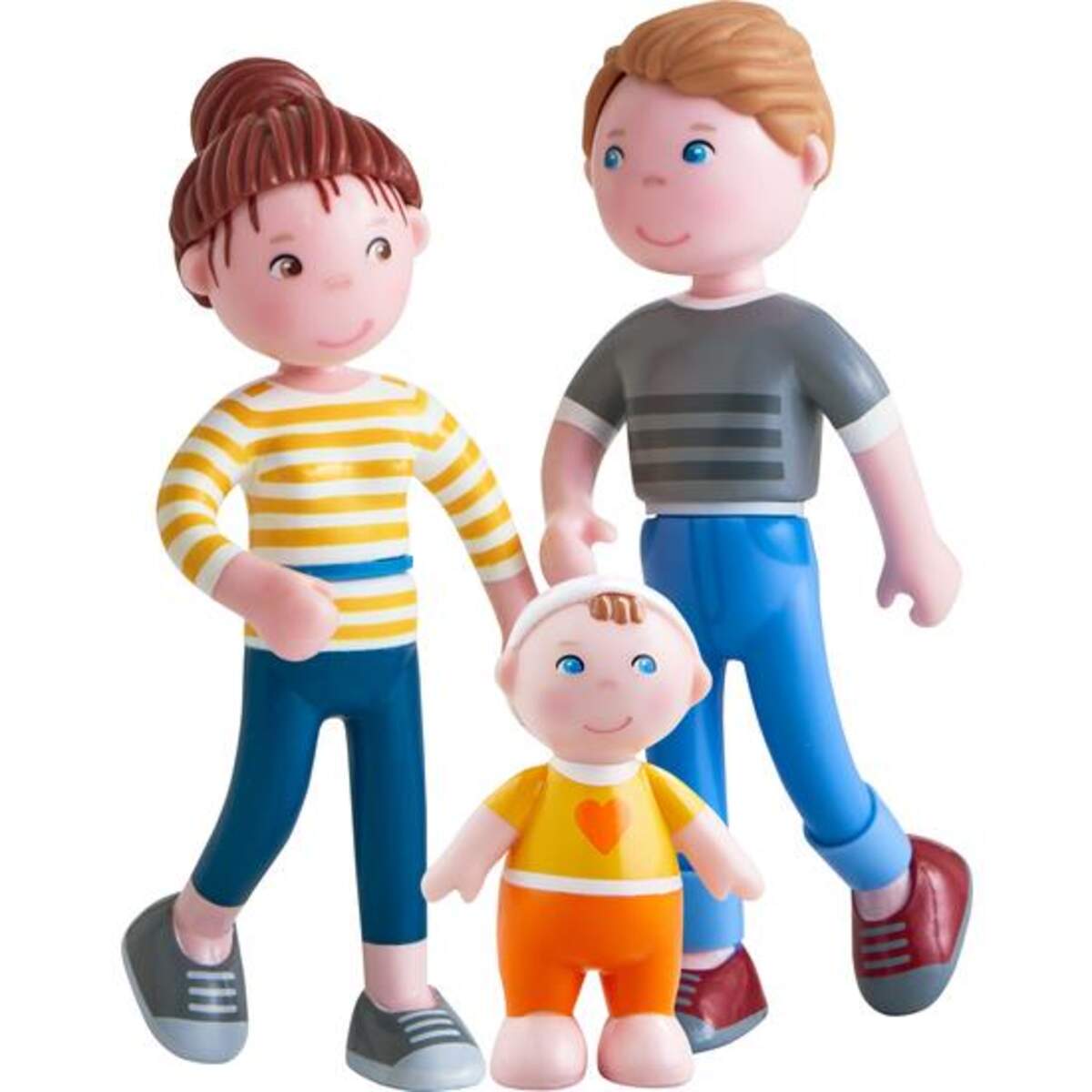 HABA 306145 Little Friends Spielset Familie