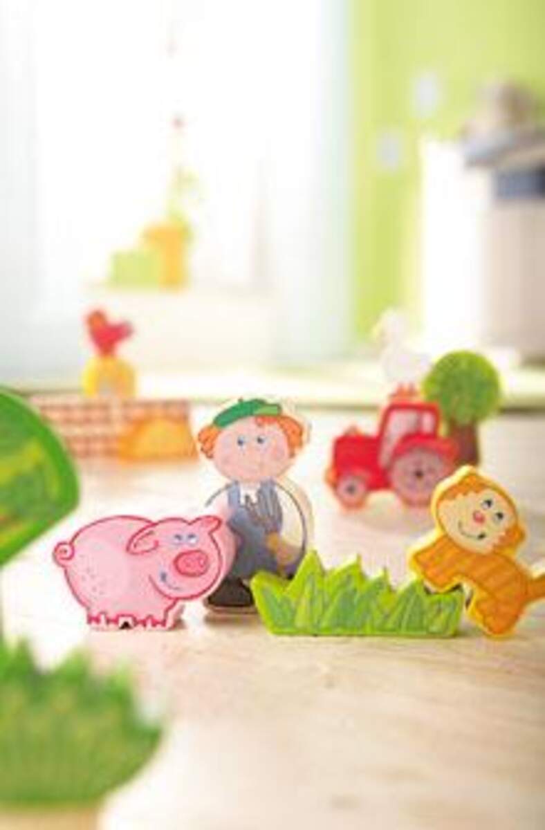 HABA 5581 Meine erste Spielwelt Bauernhof Großes Spielset