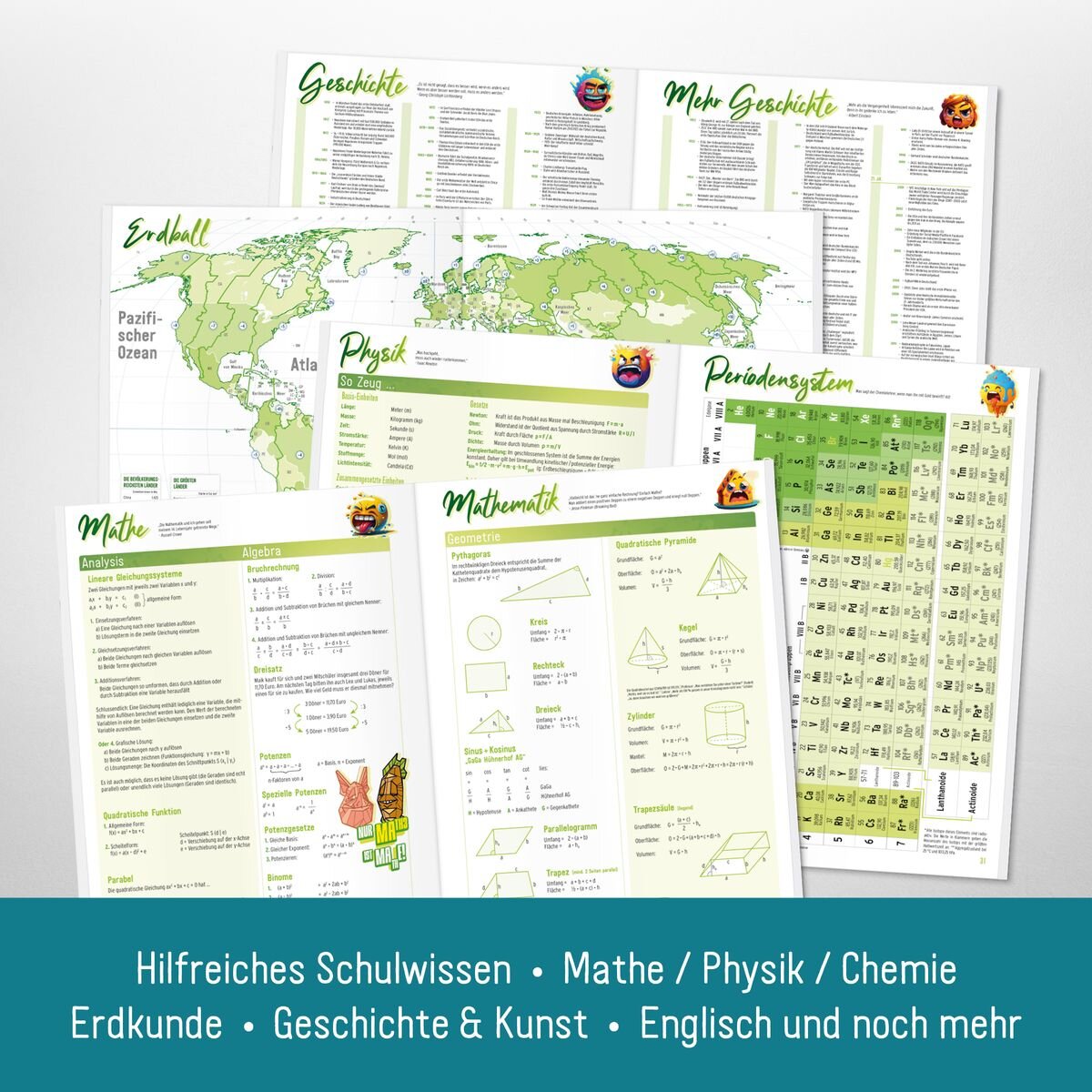 Häfft Verlag Häfft – Das Hausaufgabenheft! 23/24  A5, 1 Stück, 4-fach sortiert
