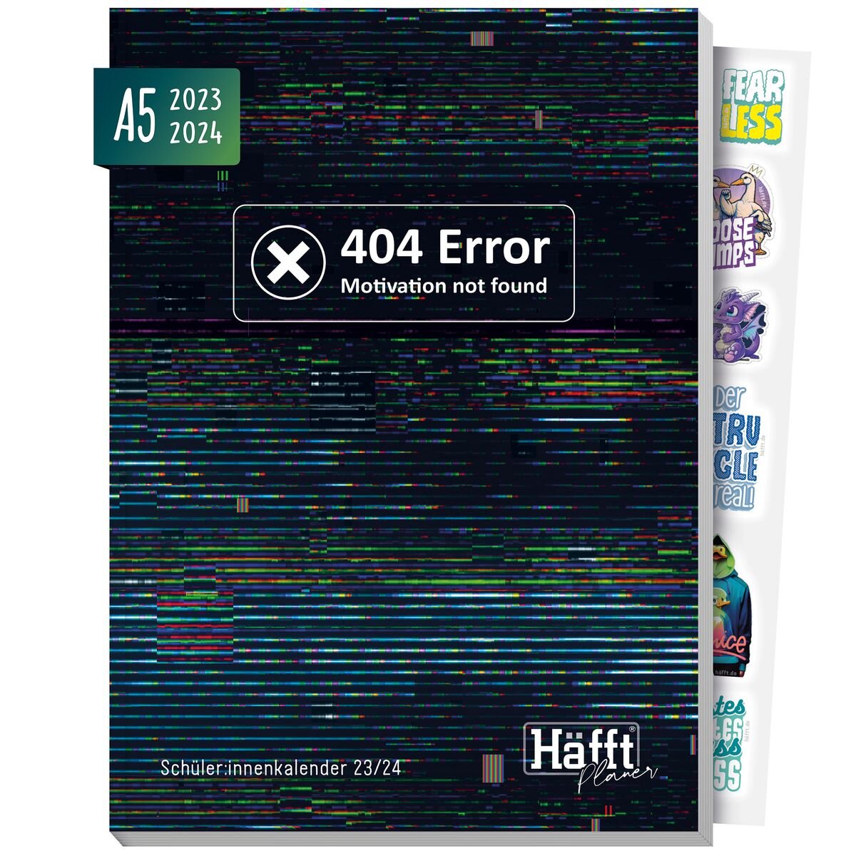 Häfft Verlag Häfft Planer 23/24  Hausaufgabenheft A5, 1 Stück, 10-fach sortiert