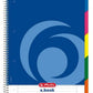 Herlitz Collegeblock A4 kariert mit Register 100 Blatt