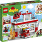 LEGO® DUPLO® Town 10970 Feuerwehrwache mit Hubschrauber