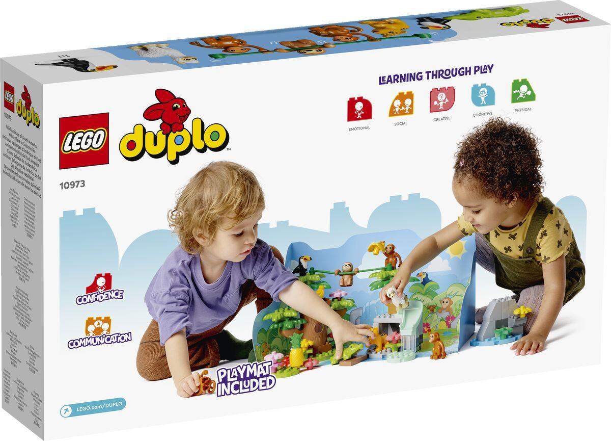 LEGO® DUPLO® Town 10973 Wilde Tiere Südamerikas