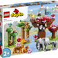 LEGO® DUPLO® Town 10974 Wilde Tiere Asiens