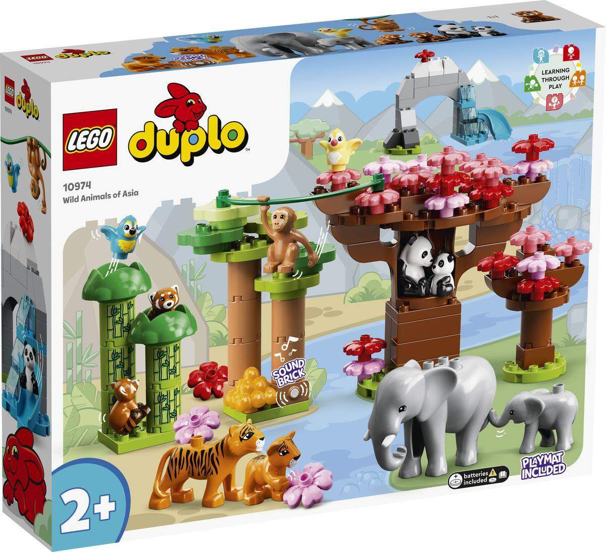 LEGO® DUPLO® Town 10974 Wilde Tiere Asiens